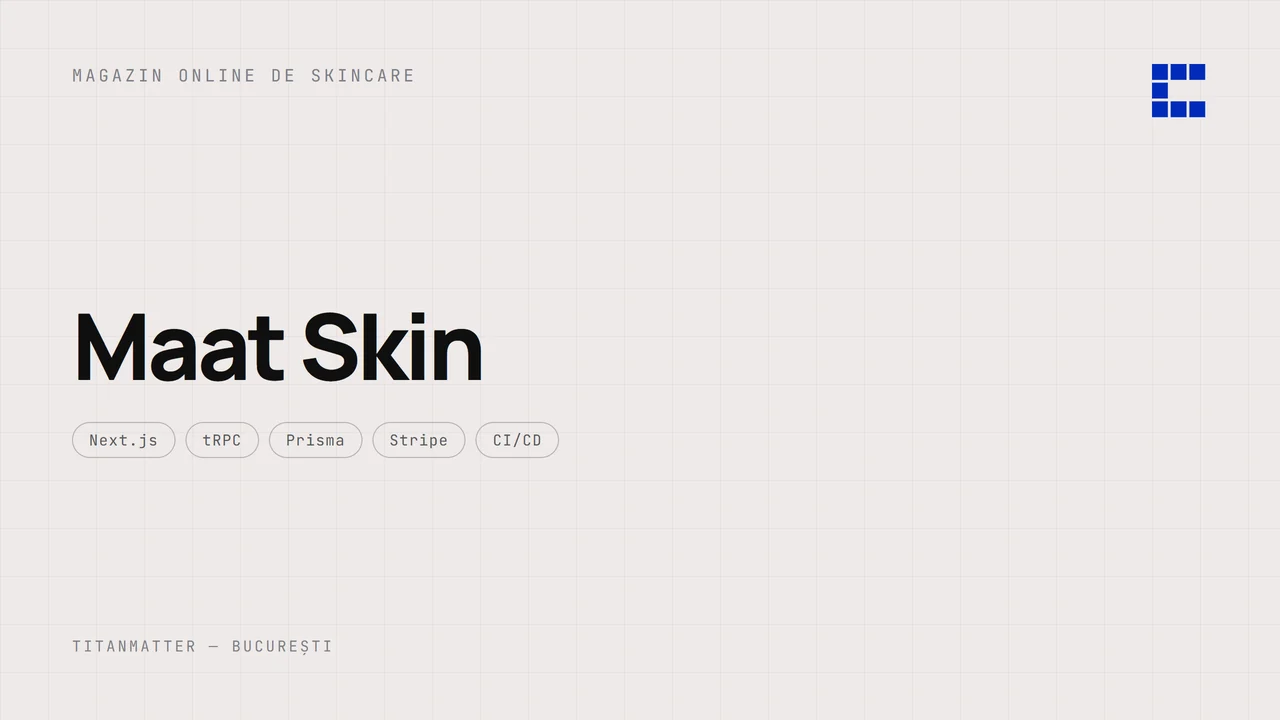 Maat Skin — TITANMATTER case study